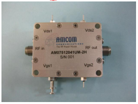 X波段功率放大器模塊7.5 - 12GHz——AM07512041UM-2H