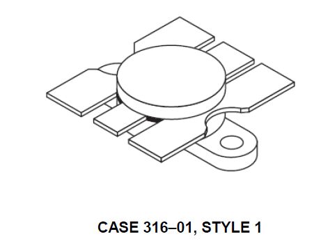 MRF316寬帶大信號輸出放大器  MACOM現貨