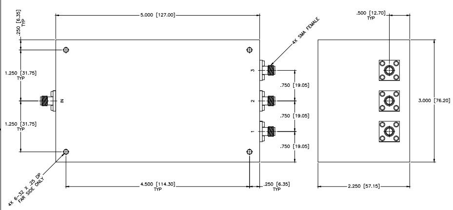 PLH3-2和PLH3-1功率分配器MCLI PLH3-2和PLH3-1功率分配器MCLI