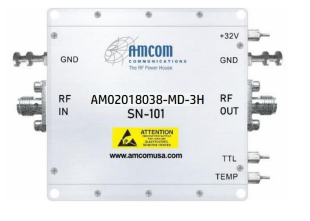 AM02018038MD-3H寬帶功率放大器模塊AMCOM AM02018038MD-3H寬帶功率放大器模塊AMCOM