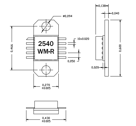AM254038WM-EM-R放大器AMCOM品牌原裝庫存 AM254038WM-EM-R放大器AMCOM品牌原裝庫存