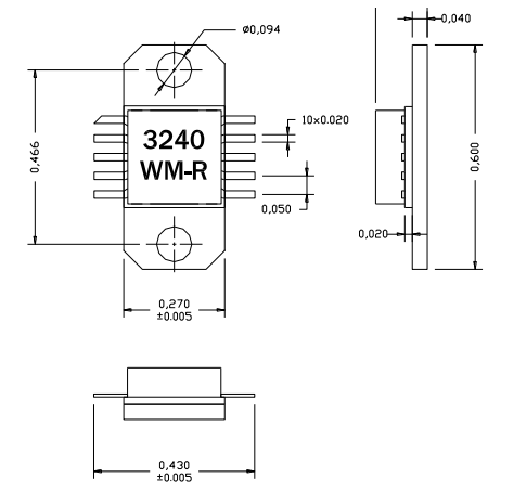 AM324036WM-EM-R放大器AMCOM品牌原裝庫存 AM324036WM-EM-R放大器AMCOM品牌原裝庫存