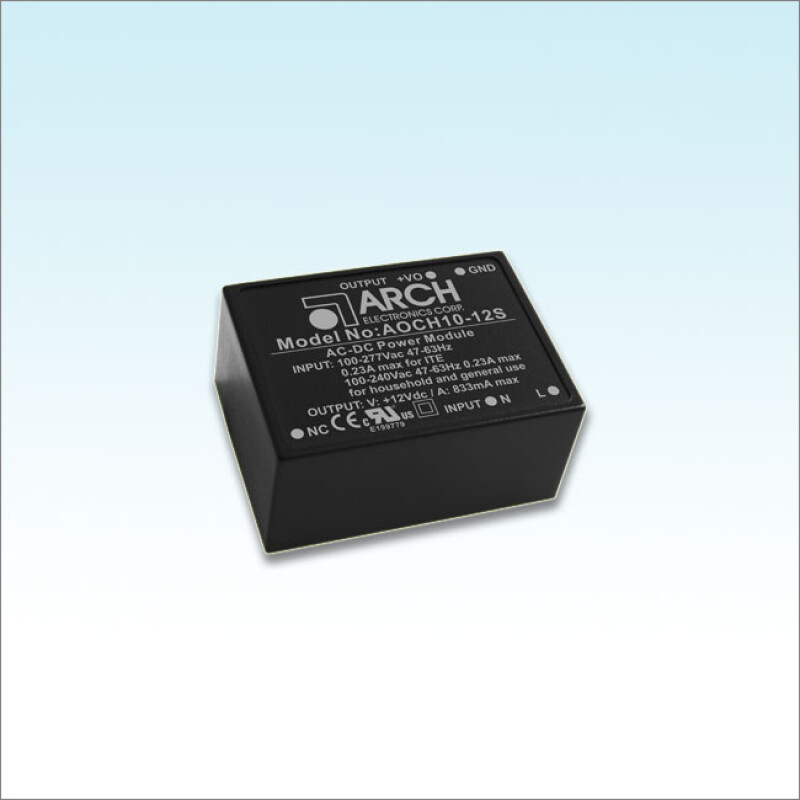 ARCH AC-DC ITE電源模塊AOCH10系列 ARCH AC-DC ITE電源模塊AOCH10系列