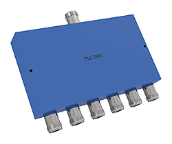PULSAR微波帶狀線6路功率分配器/組合器 PULSAR微波帶狀線6路功率分配器/組合器