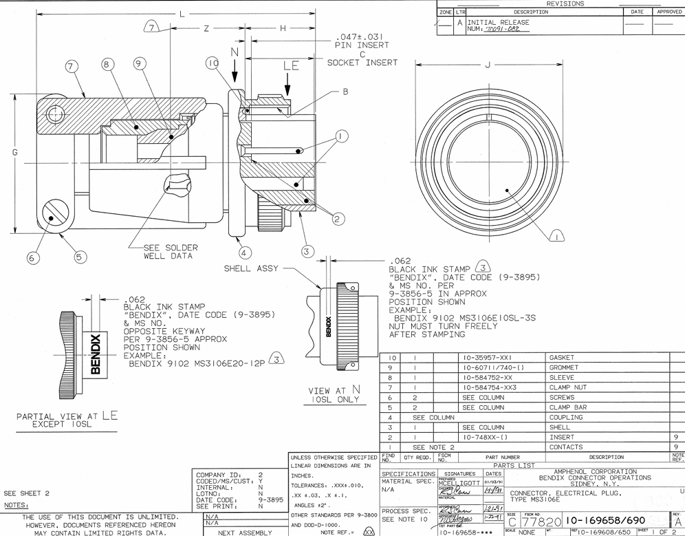 MS3106E32-15S圓形軍規連接器現貨庫存 MS3106E32-15S圓形軍規連接器現貨庫存