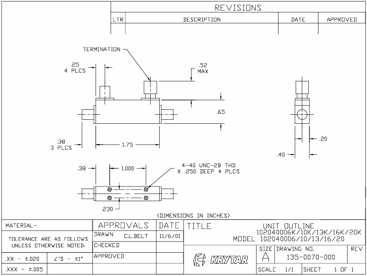102040006/102040006K定向耦合器 102040006/102040006K定向耦合器