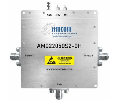 AMCOM大功率200–2000MHz SPDT T/R開關AM022050S2-0H