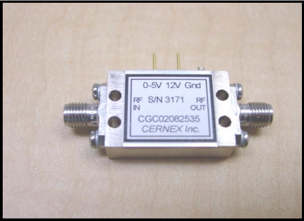 CERNEX微波增益控制放大器 (CGC)